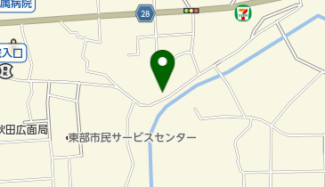 川辺理容所の地図画像