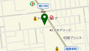 スタジオ新の地図画像