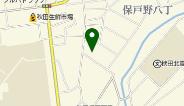 太陽理容店の地図画像