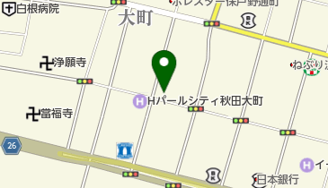 トヨシマ理容店の地図画像