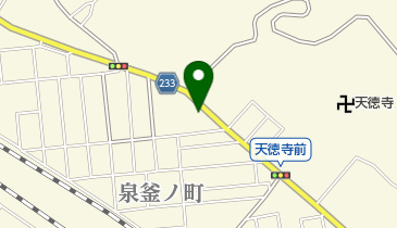 ヘアーサロンテントクの地図画像