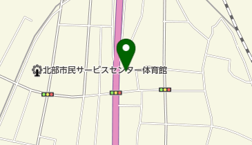 理容ウイングの地図画像