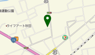 理容コバヤシの地図画像