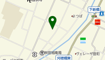 理容セブンの地図画像