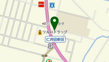 文尾食堂の地図画像