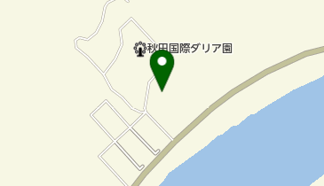 秋田市役所 観光文化スポーツ部 観光振興課 雄和里の家の地図画像