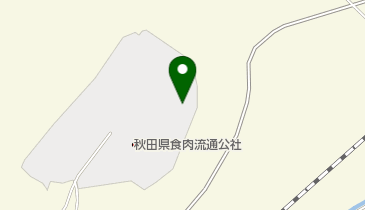 秋田市役所 福祉保健部 食肉衛生検査所の地図画像