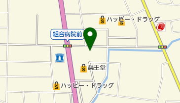 渡部整骨治療院 本院の地図画像