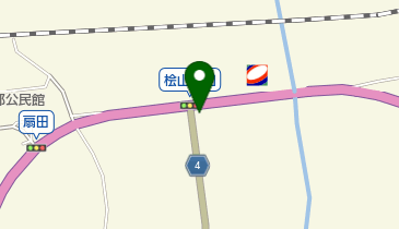 細川牛乳店の地図画像