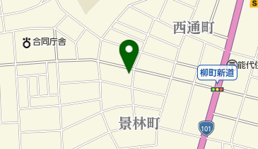 金沢クリーニング店の地図画像