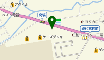 株式会社シーガルジャパン 能代バイパス店の地図画像