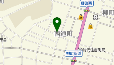 シーボン化粧品・シーボンビューティスタジオ西通店の地図画像