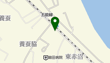 メナード化粧品 能代東代行店の地図画像