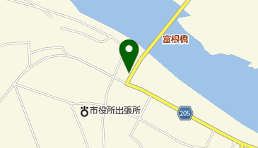 米川牛乳店の地図画像