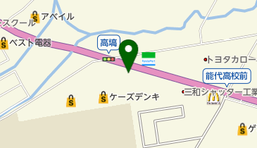 リフォームランド能代店の地図画像