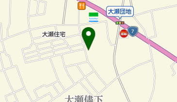 クイーン美容室の地図画像