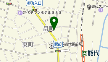 納谷ファッションモードの地図画像