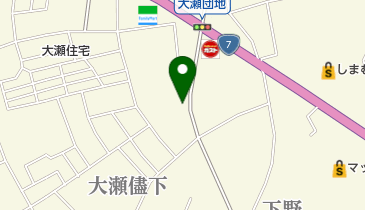 佐野薬局大瀬店の地図画像