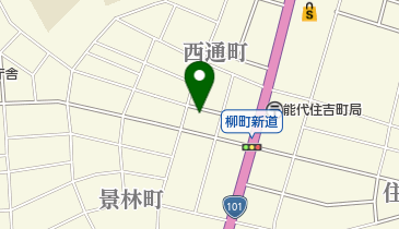 大のや食堂の地図画像