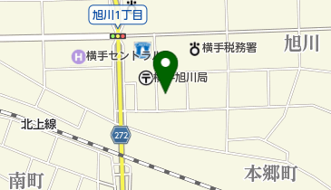 株式会社秋南逓送の地図画像