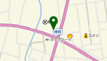 安全ガラス横手営業所の地図画像