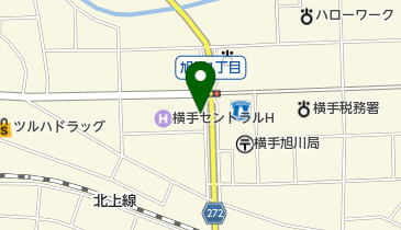 NECフィールディング株式会社東北支社秋田支店横手地区センターの地図画像