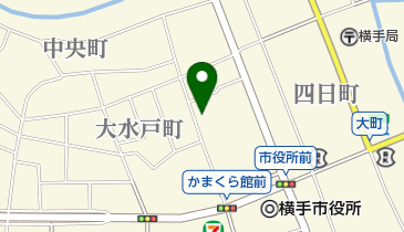 おおやま花店の地図画像