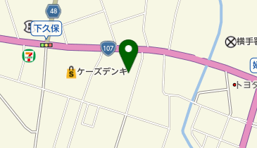 松井整骨院の地図画像