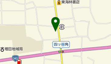 織田ふとん店の地図画像