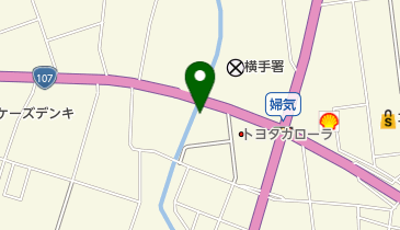 有限会社平鹿商事の地図画像