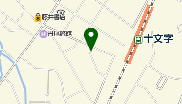 ハナビヤ美容室の地図画像