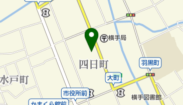 明治安田生命保険相互会社秋田支社横手営業所の地図画像