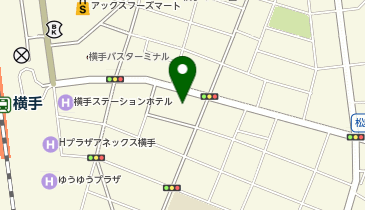 メガネのミナト横手店の地図画像