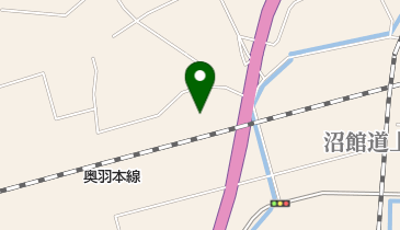 沼館温泉会館の地図画像