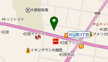 カーショップわかまつの地図画像