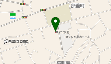 大館市民文化会館の地図画像