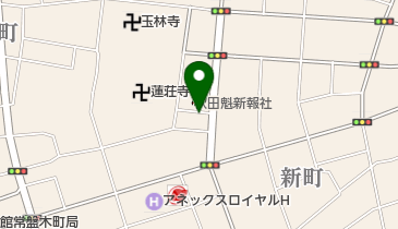 中屋金物店の地図画像