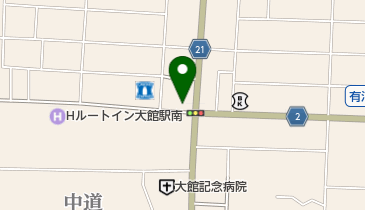 美容院ささきの地図画像