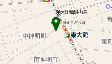金光教大館教会の地図画像