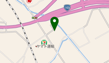 ウエルクリーニング店の地図画像