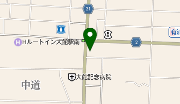 ひまわり化粧品店の地図画像