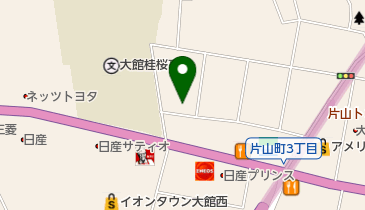 吉田モータースの地図画像