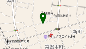 スナック青森の地図画像