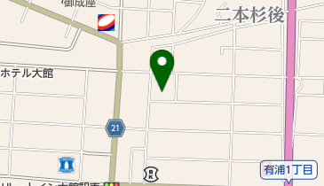 永井接骨院の地図画像