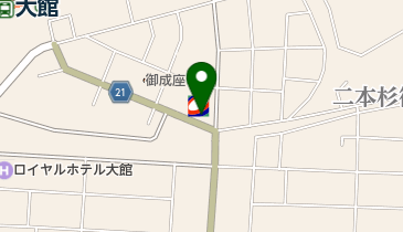 山田食品店の地図画像