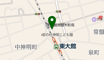 ヤスタケ木村商事株式会社大館支店の地図画像