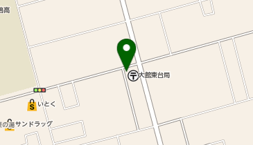 東台はり灸治療院の地図画像