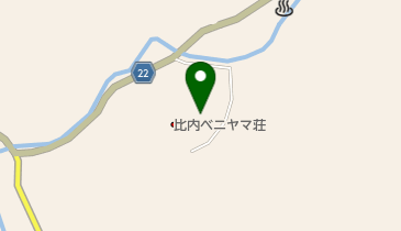 大館市役所 ベニヤマ自然パークの地図画像