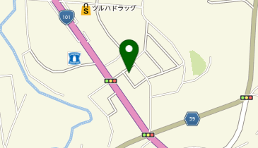 ヘアストーリーの地図画像