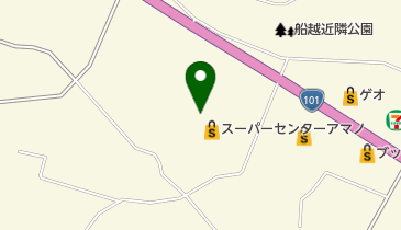 酒のタイガー男鹿店の地図画像